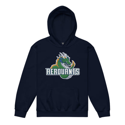 Classic | Youth Hoodie | Emerald High School Baseball | Dragon Logo
