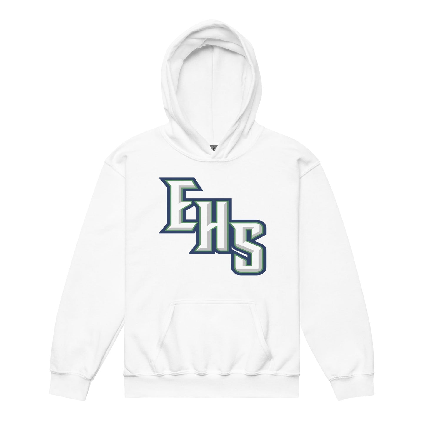 Classic | Youth Hoodie | Emerald High School Baseball | EHS Logo