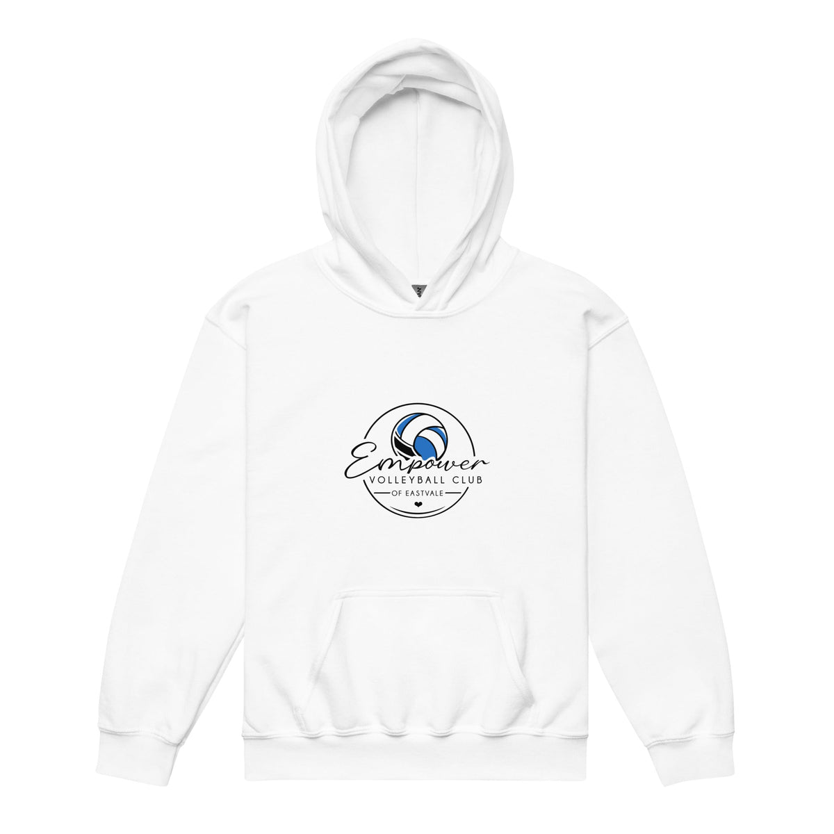 Classic | Youth Hoodie | Empower Volleyball Club | Icon Logo