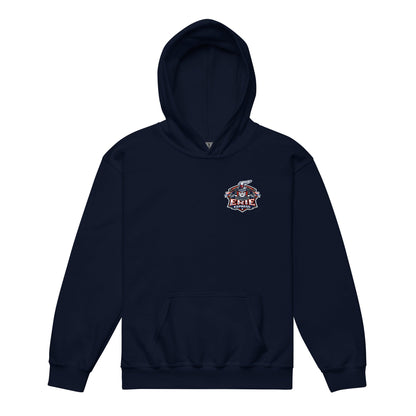 Classic | Youth Hoodie | Erie Express Football | Badge Logo