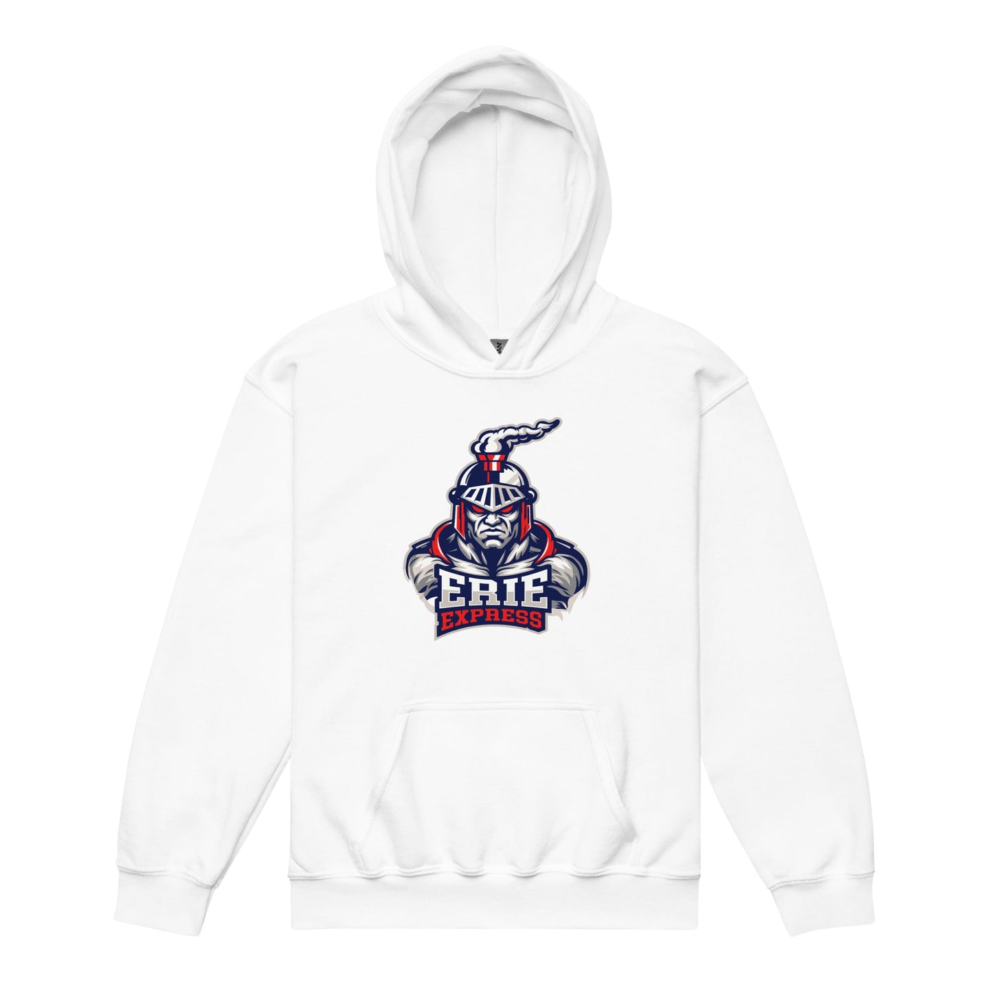 Classic | Youth Hoodie | Erie Express Football | Mascot Logo