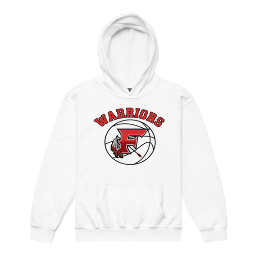 Classic | Youth Hoodie | Fallbrook Basketball | Warriors Logo