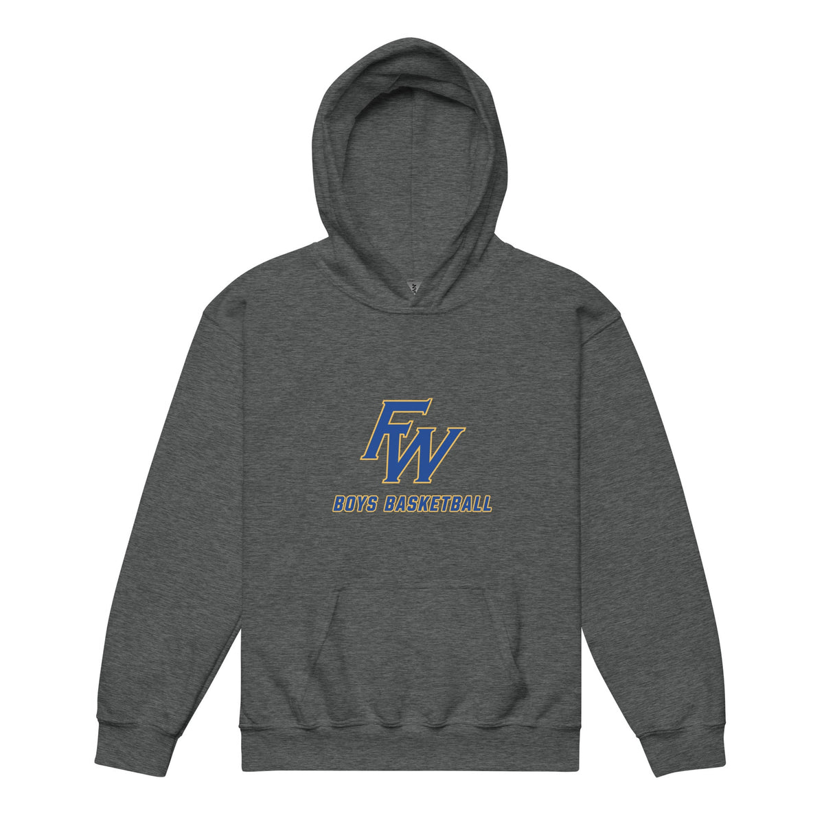 Classic | Youth Hoodie | Fayette Ware Boys Basketball | FW Crest Logo