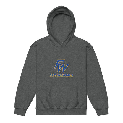 Classic | Youth Hoodie | Fayette Ware Boys Basketball | FW Crest Logo