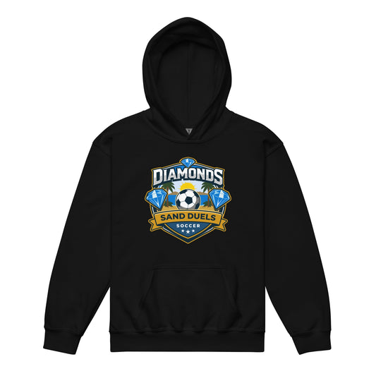 Classic | Youth Hoodie | FC Charles: Diamonds | Crest Logo
