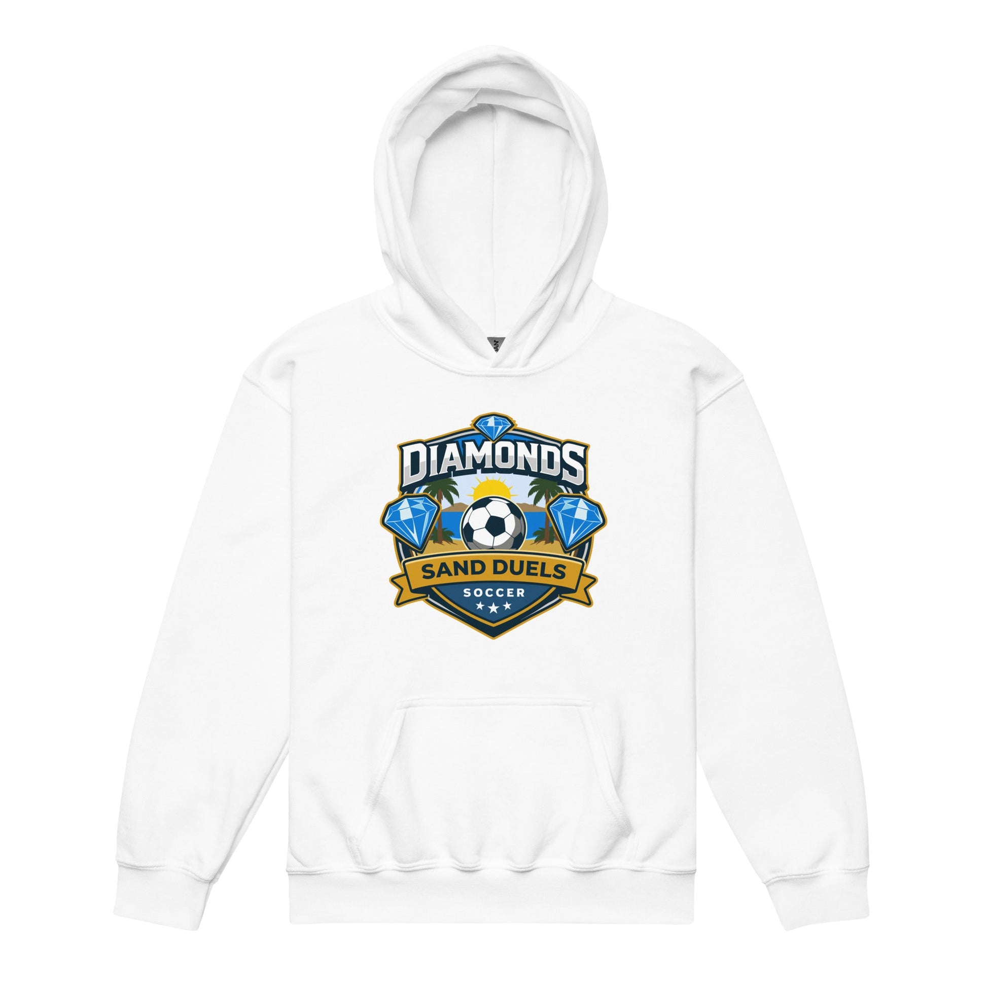 Classic | Youth Hoodie | FC Charles: Diamonds | Crest Logo