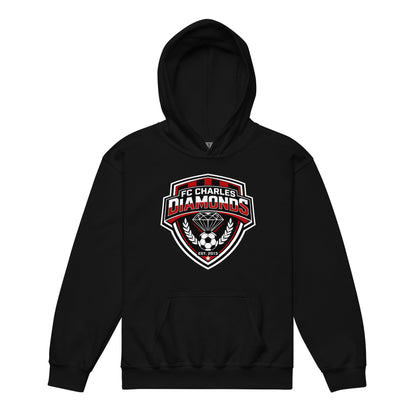 Classic | Youth Hoodie | FC Charles: Diamonds | Emblem Logo