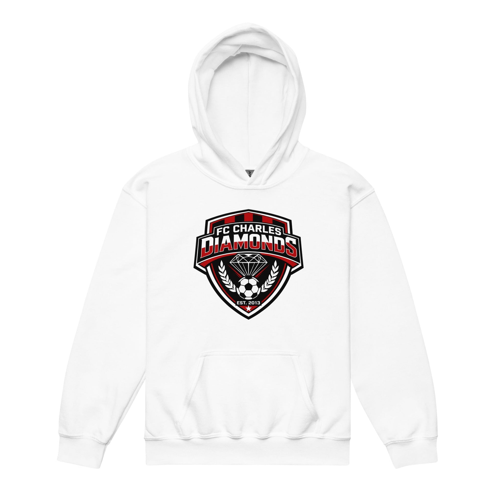 Classic | Youth Hoodie | FC Charles: Diamonds | Emblem Logo