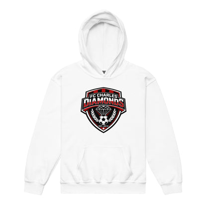 Classic | Youth Hoodie | FC Charles: Diamonds | Emblem Logo