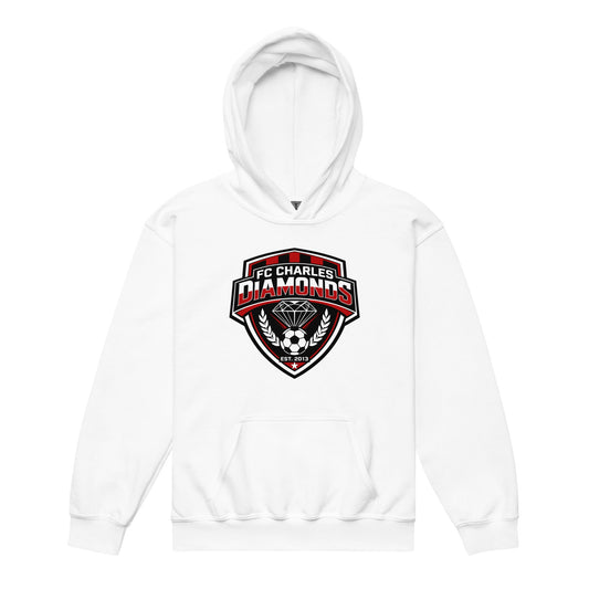 Classic | Youth Hoodie | FC Charles: Diamonds | Emblem Logo