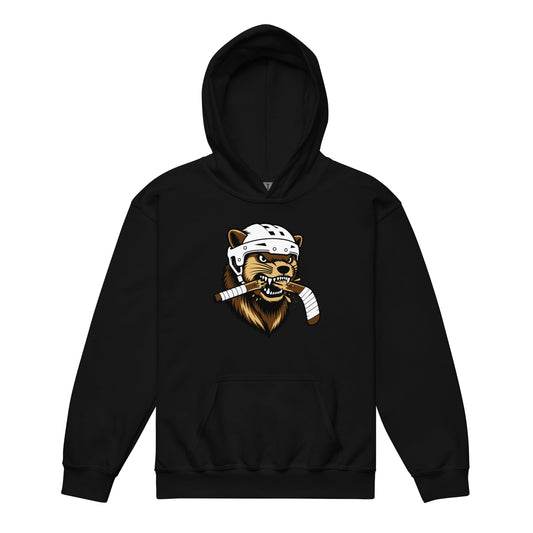 Classic | Youth Hoodie | Fighting Mongooses Hockey Club | Mascot Logo