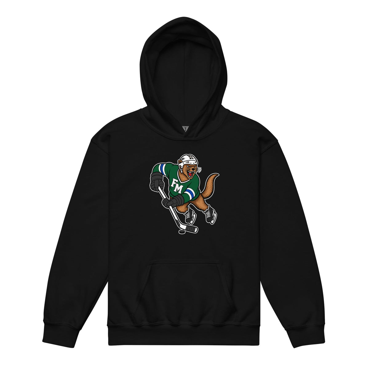 Classic | Youth Hoodie | Fighting Mongooses Hockey Club | Vanguard Otters Logo