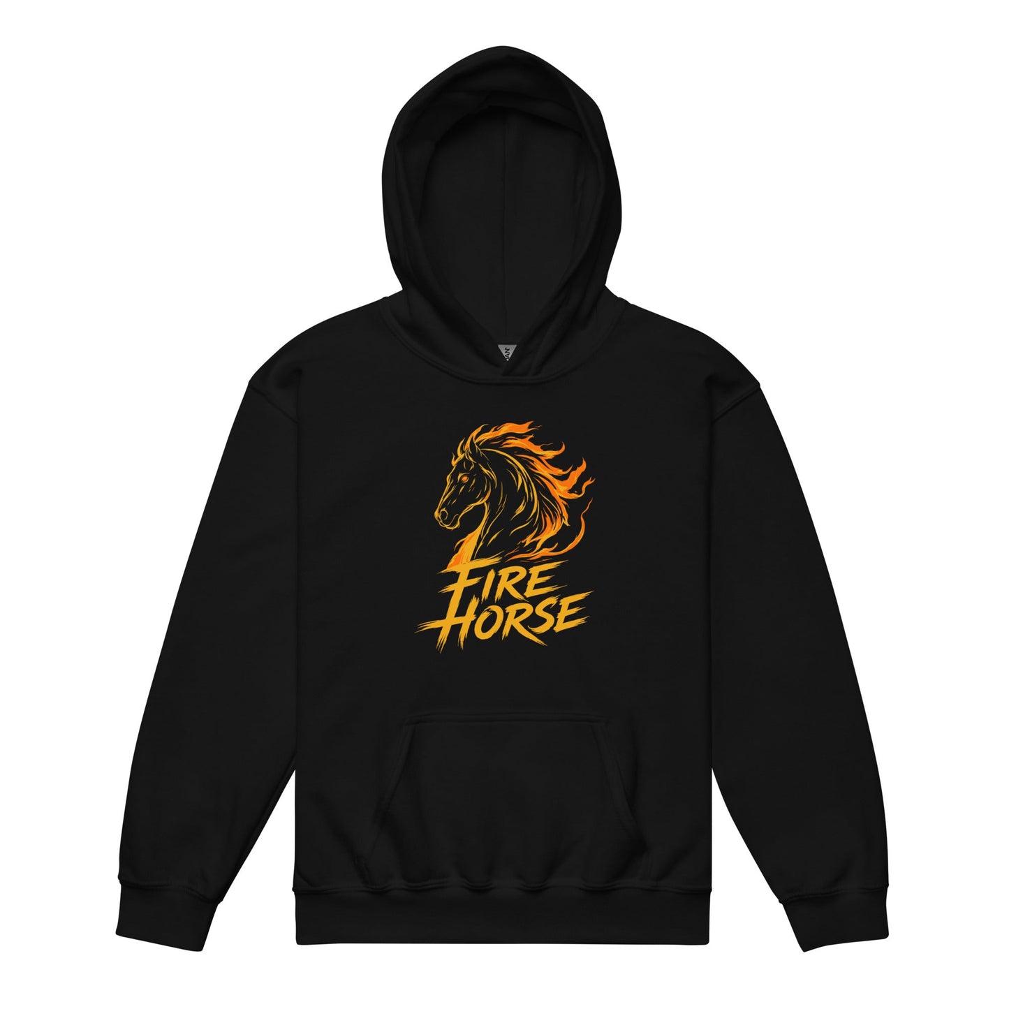 Classic | Youth Hoodie | Fire Horse Masters | Emblem Logo