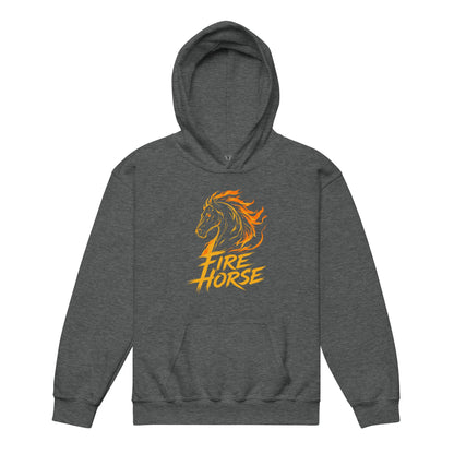 Classic | Youth Hoodie | Fire Horse Masters | Emblem Logo