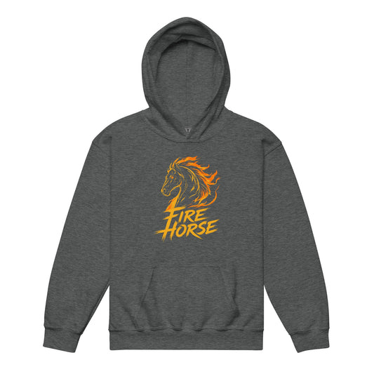 Classic | Youth Hoodie | Fire Horse Masters | Emblem Logo