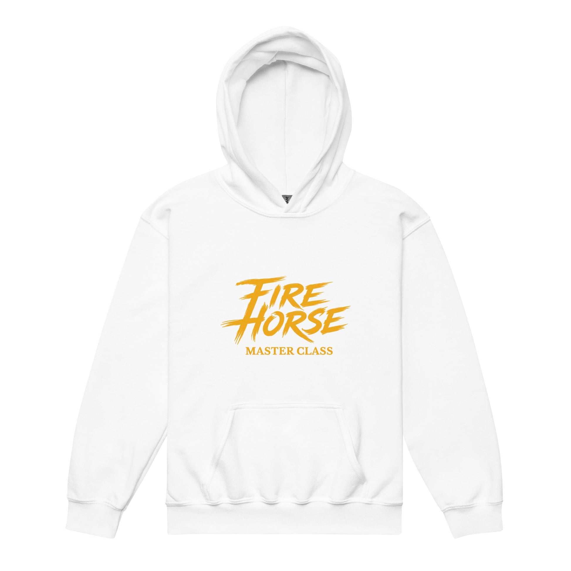 Classic | Youth Hoodie | Fire Horse Masters | Modern Script Logo