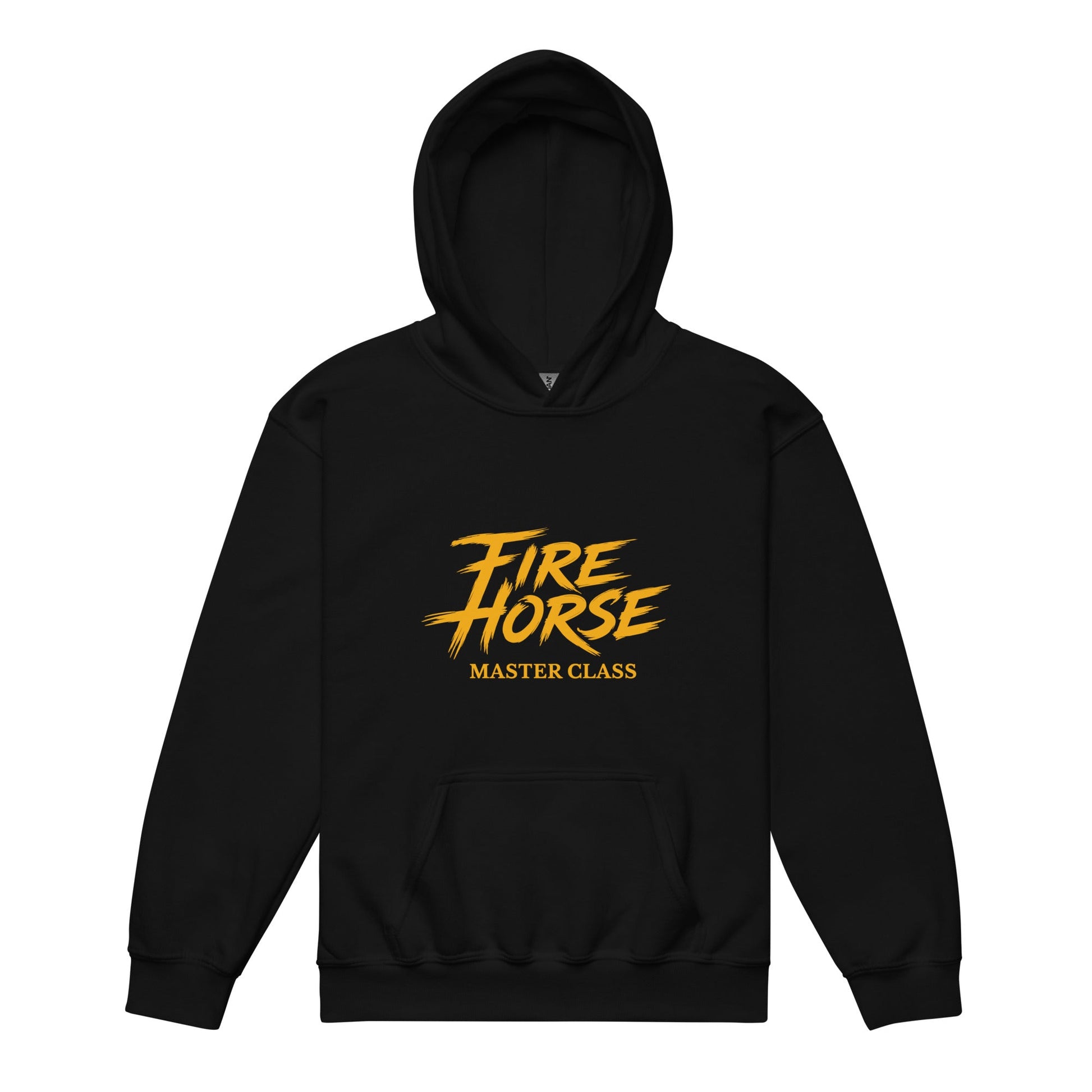 Classic | Youth Hoodie | Fire Horse Masters | Modern Script Logo