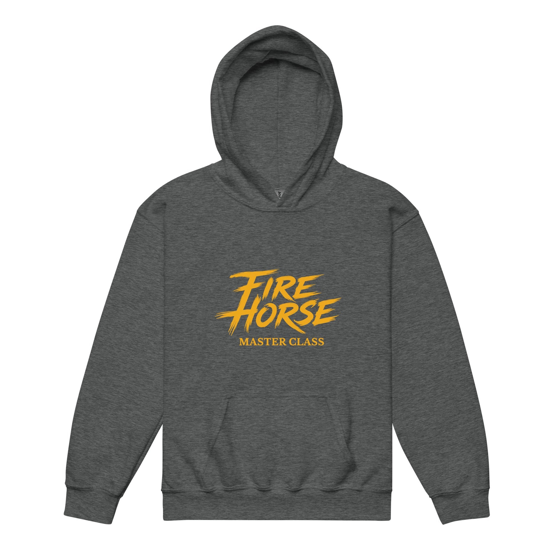 Classic | Youth Hoodie | Fire Horse Masters | Modern Script Logo