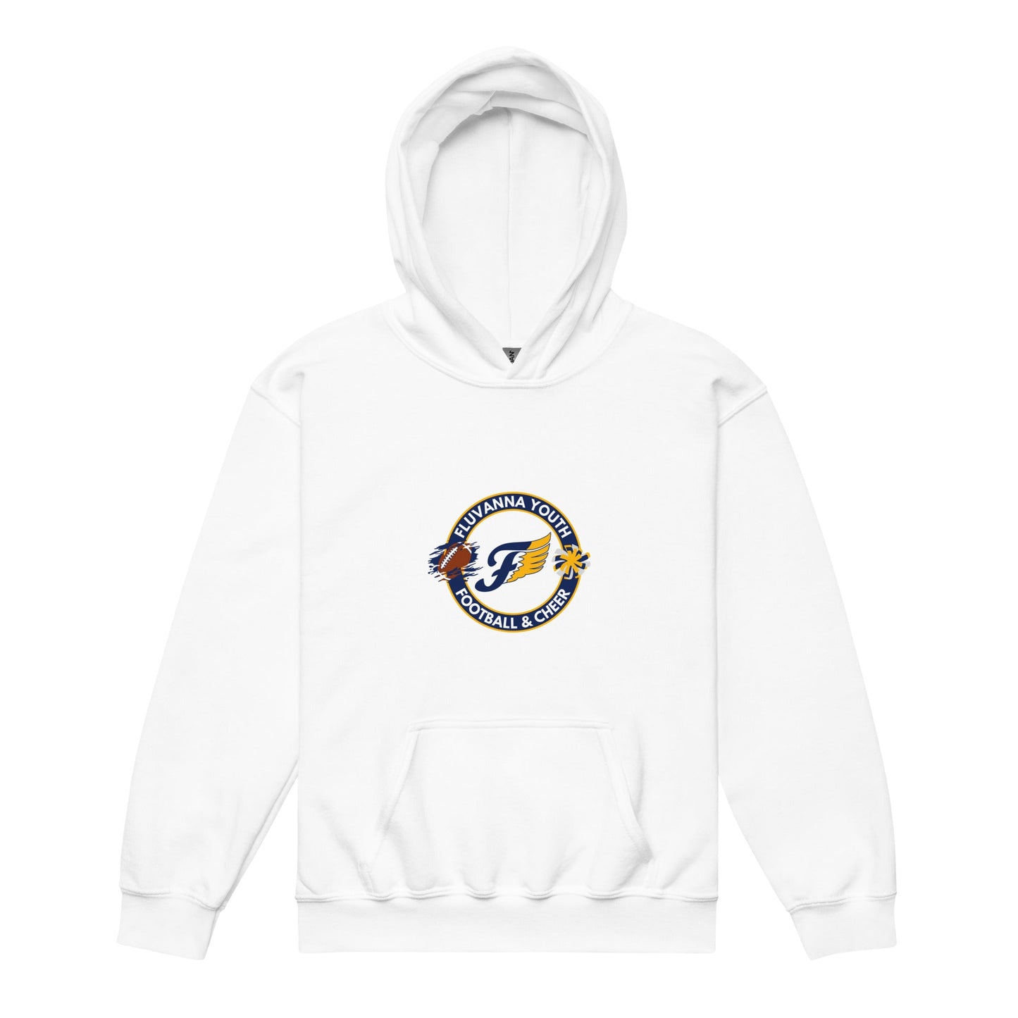 Classic | Youth Hoodie | Fluvanna Youth Football and Cheer | Badge Logo