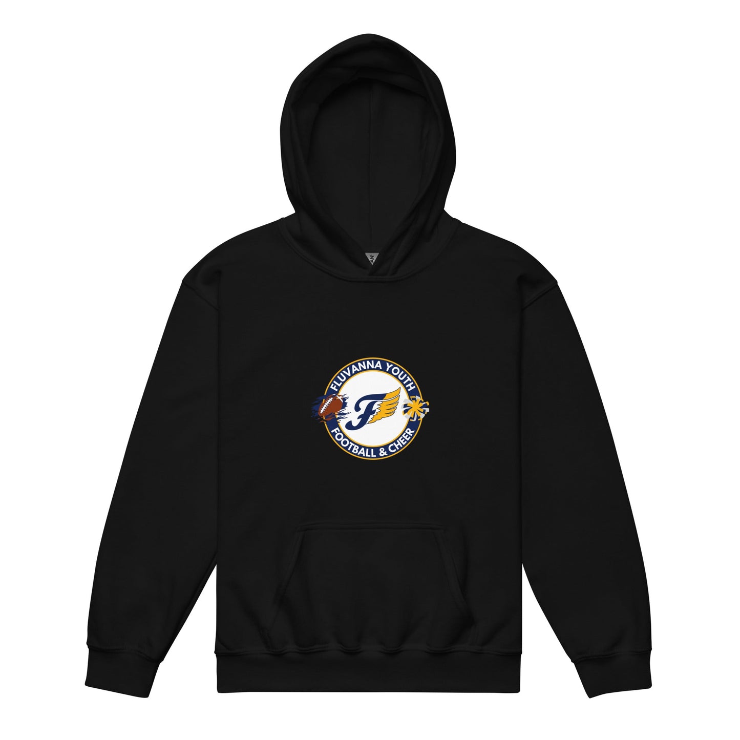 Classic | Youth Hoodie | Fluvanna Youth Football and Cheer | Badge Logo