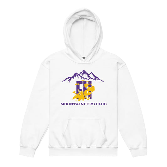 Classic | Youth Hoodie | Friday Harbor High School Mountaineers Club | Mountaineers Logo