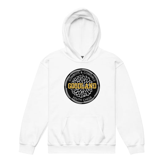 Classic | Youth Hoodie | Goodland Youth Cheer | Badge Logo