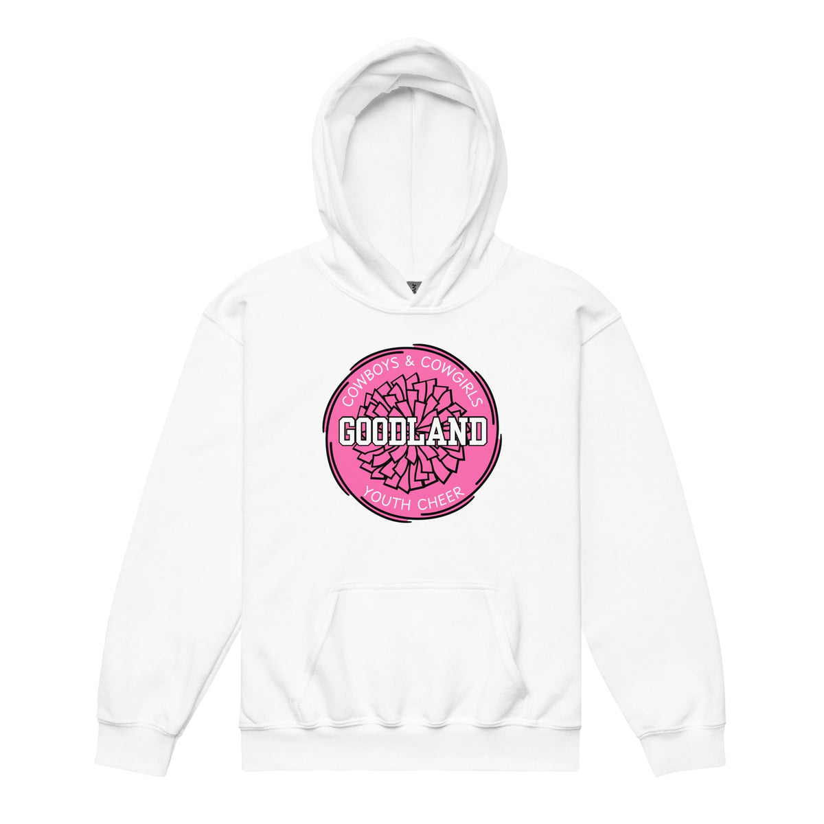 Classic | Youth Hoodie | Goodland Youth Cheer | Vanguard Logo