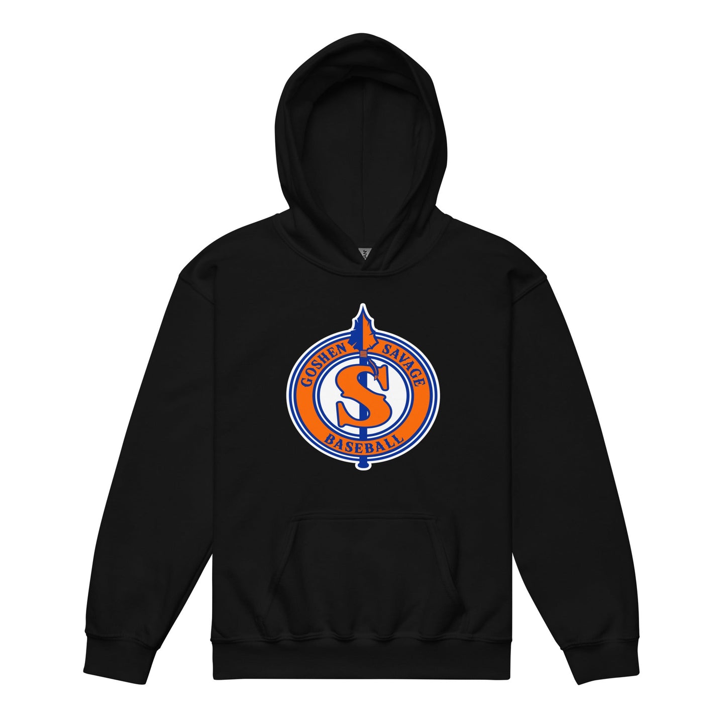Classic | Youth Hoodie | Goshen Savage Baseball | Badge Logo