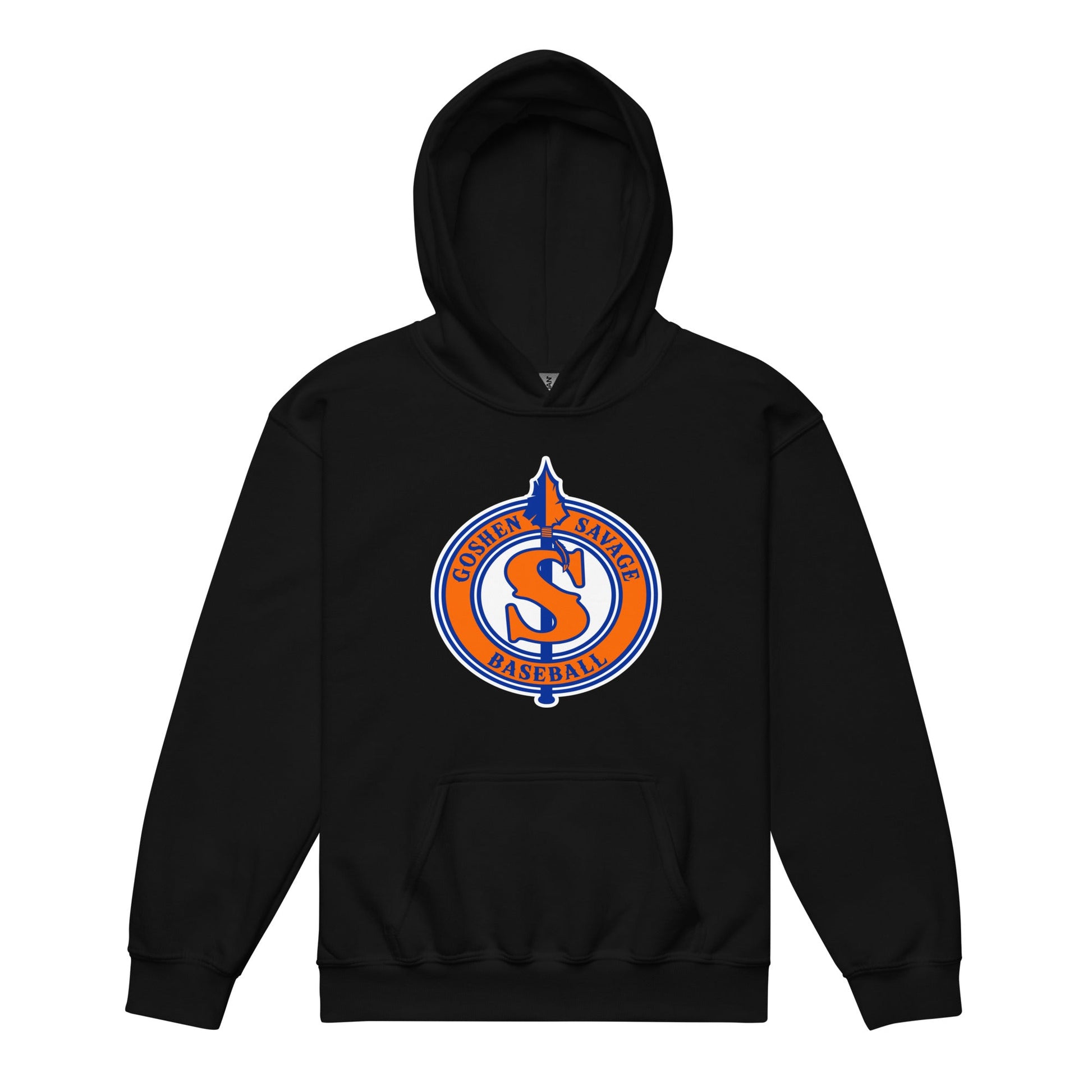 Classic | Youth Hoodie | Goshen Savage Baseball | Badge Logo