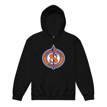 Classic | Youth Hoodie | Goshen Savage Baseball | Badge Logo