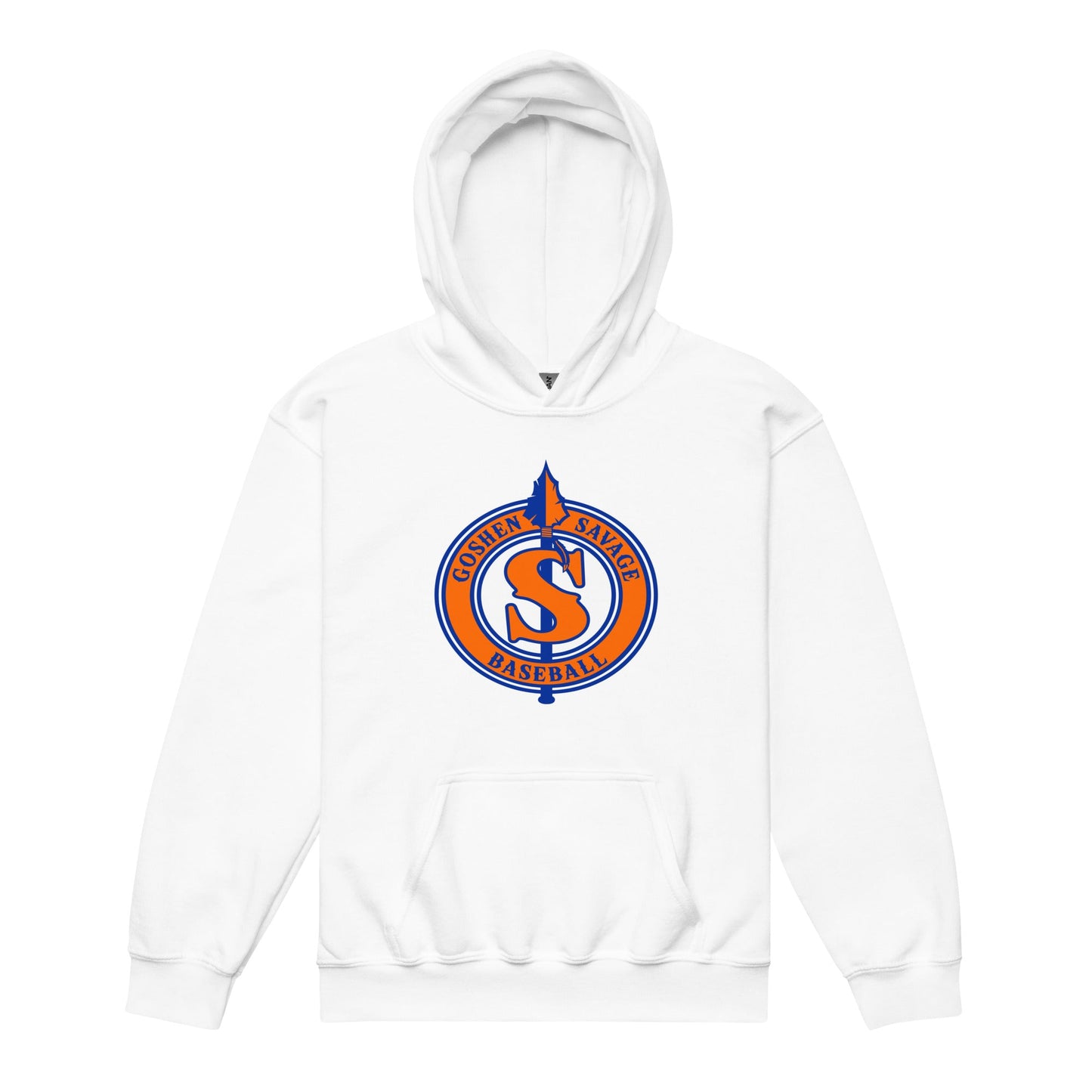 Classic | Youth Hoodie | Goshen Savage Baseball | Badge Logo