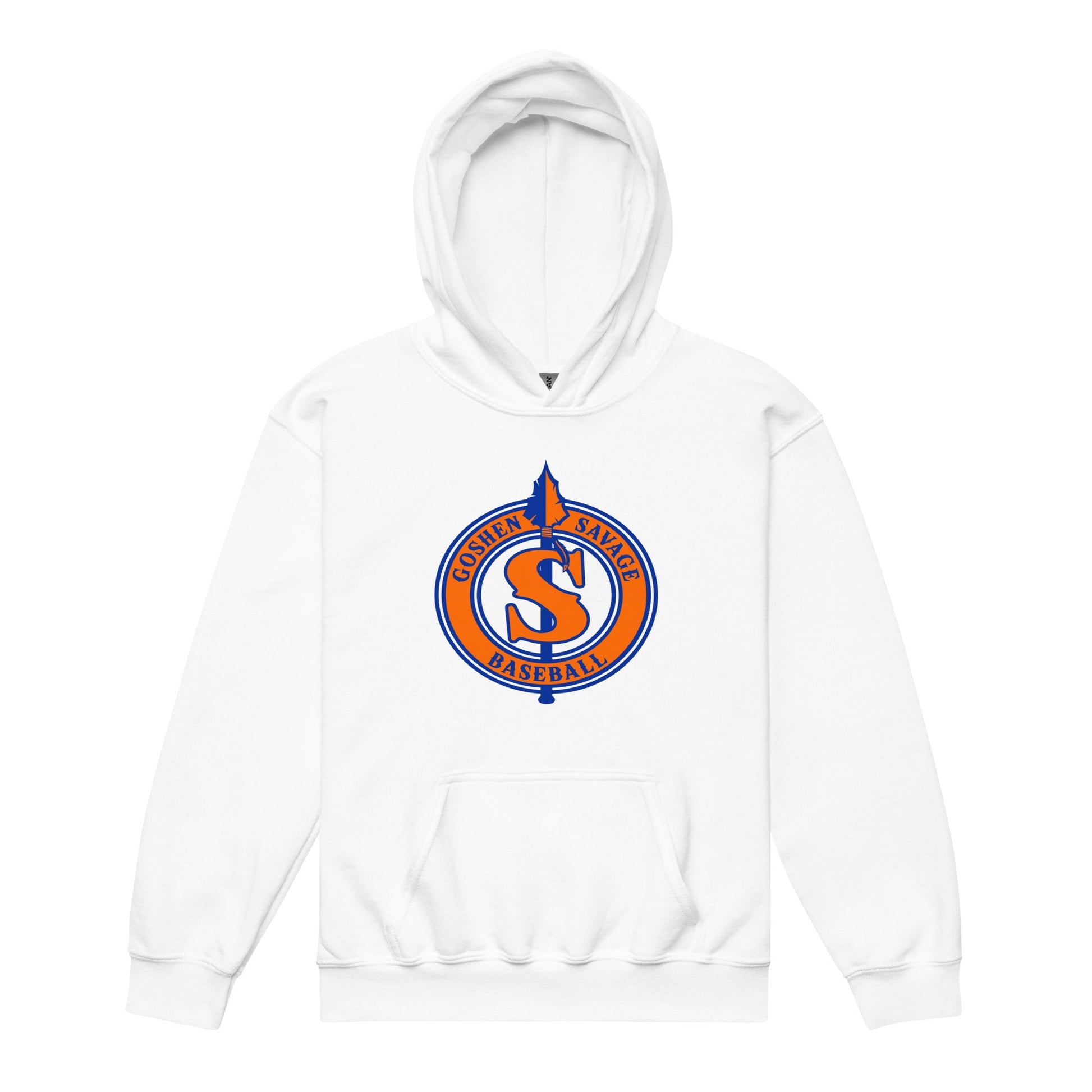 Classic | Youth Hoodie | Goshen Savage Baseball | Badge Logo