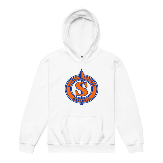 Classic | Youth Hoodie | Goshen Savage Baseball | Badge Logo