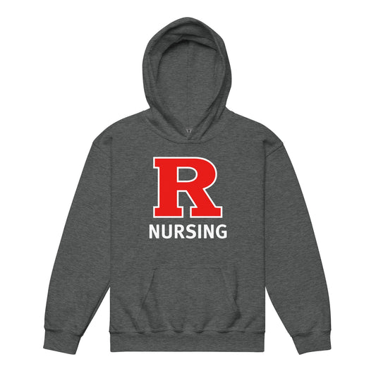 Classic | Youth Hoodie | Grand View University Nursing | Lettemark Logo