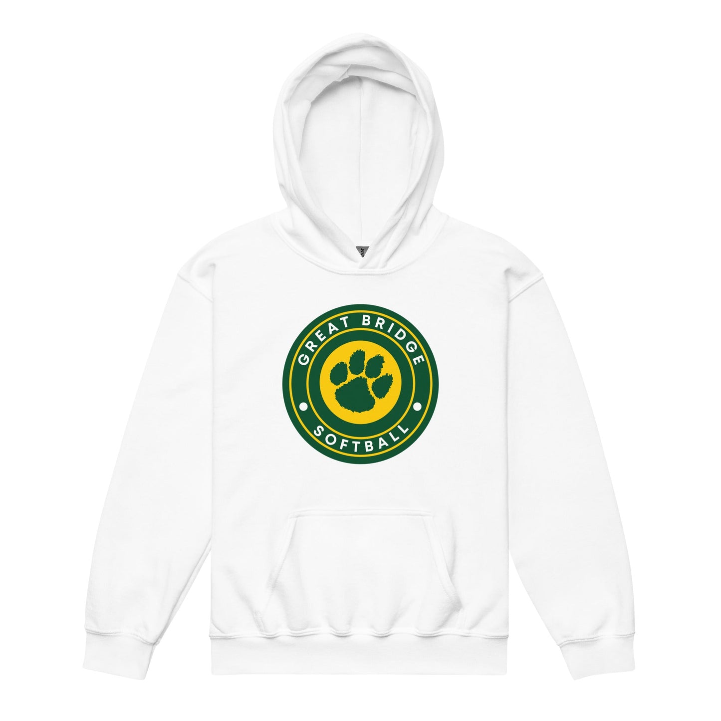 Classic | Youth Hoodie | Great Bridge Softball Booster | Badge Logo