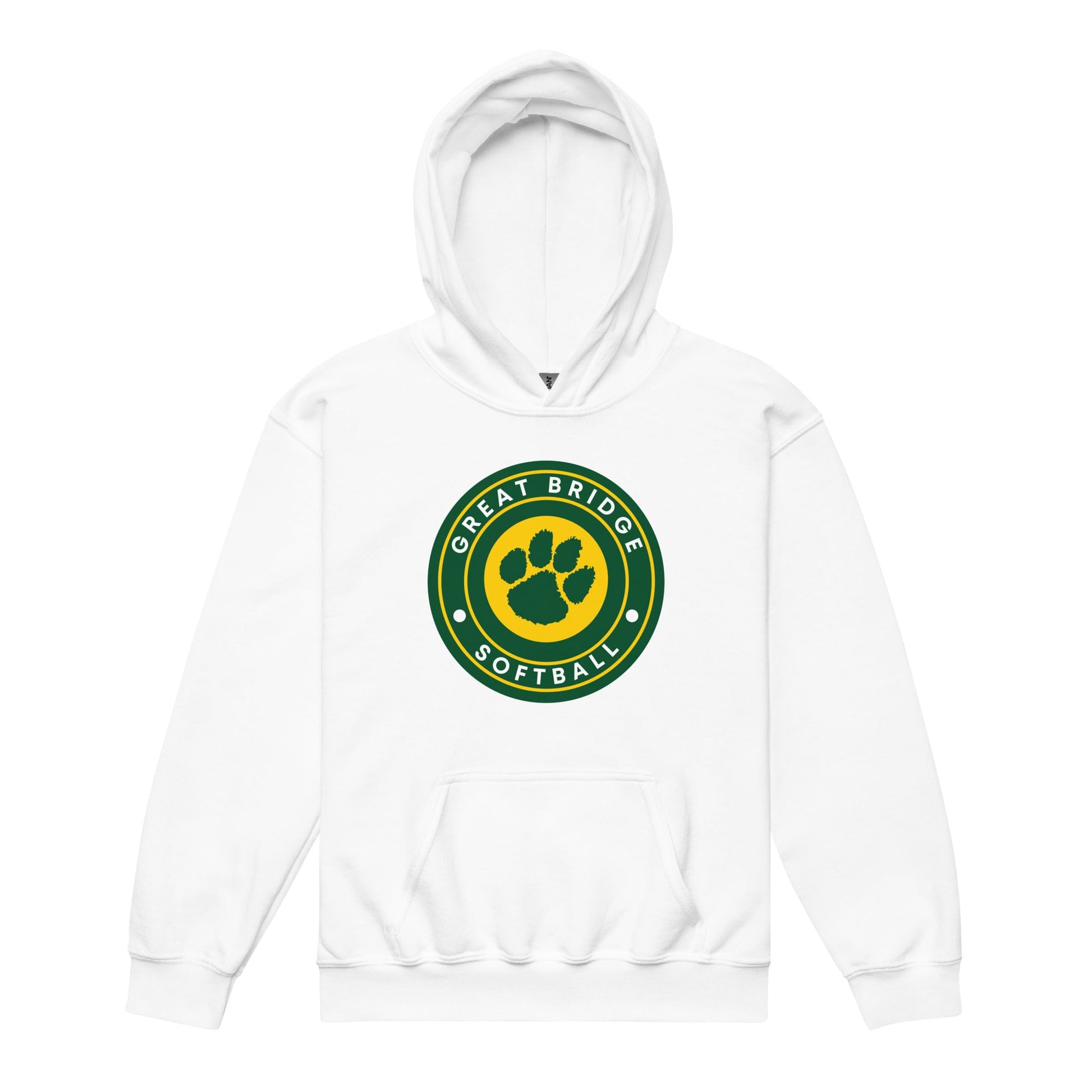 Classic | Youth Hoodie | Great Bridge Softball Booster | Badge Logo