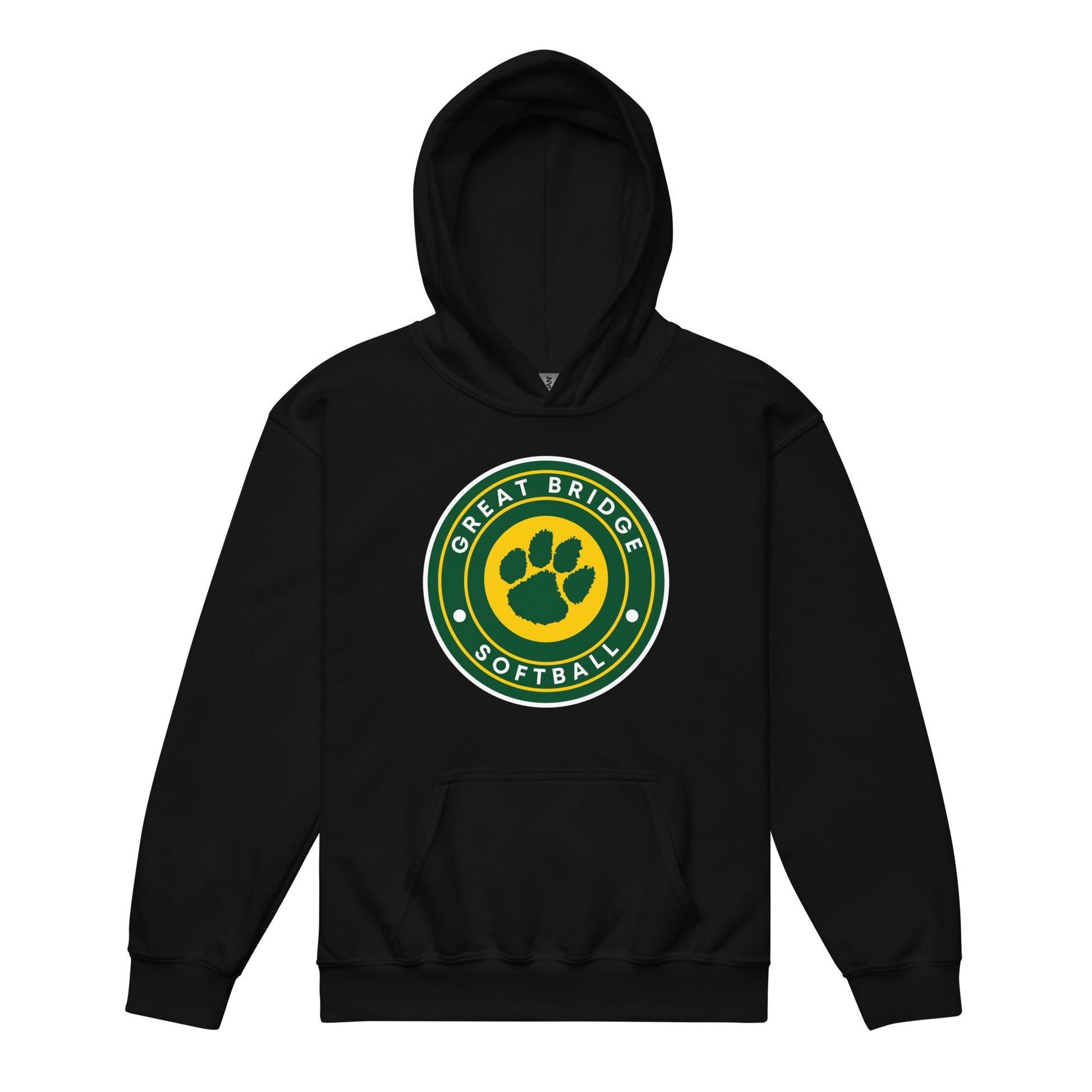Classic | Youth Hoodie | Great Bridge Softball Booster | Badge Logo