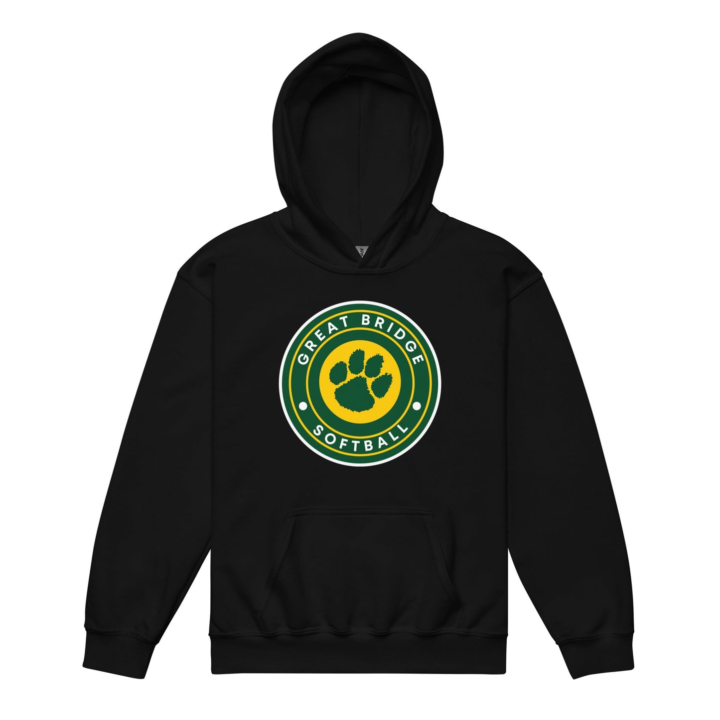 Classic | Youth Hoodie | Great Bridge Softball Booster | Badge Logo