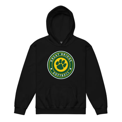 Classic | Youth Hoodie | Great Bridge Softball Booster | Badge Logo