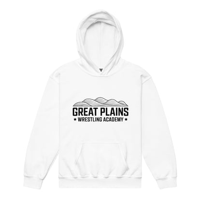 Classic | Youth Hoodie | Great Plains Wrestling Academy | Crest Logo