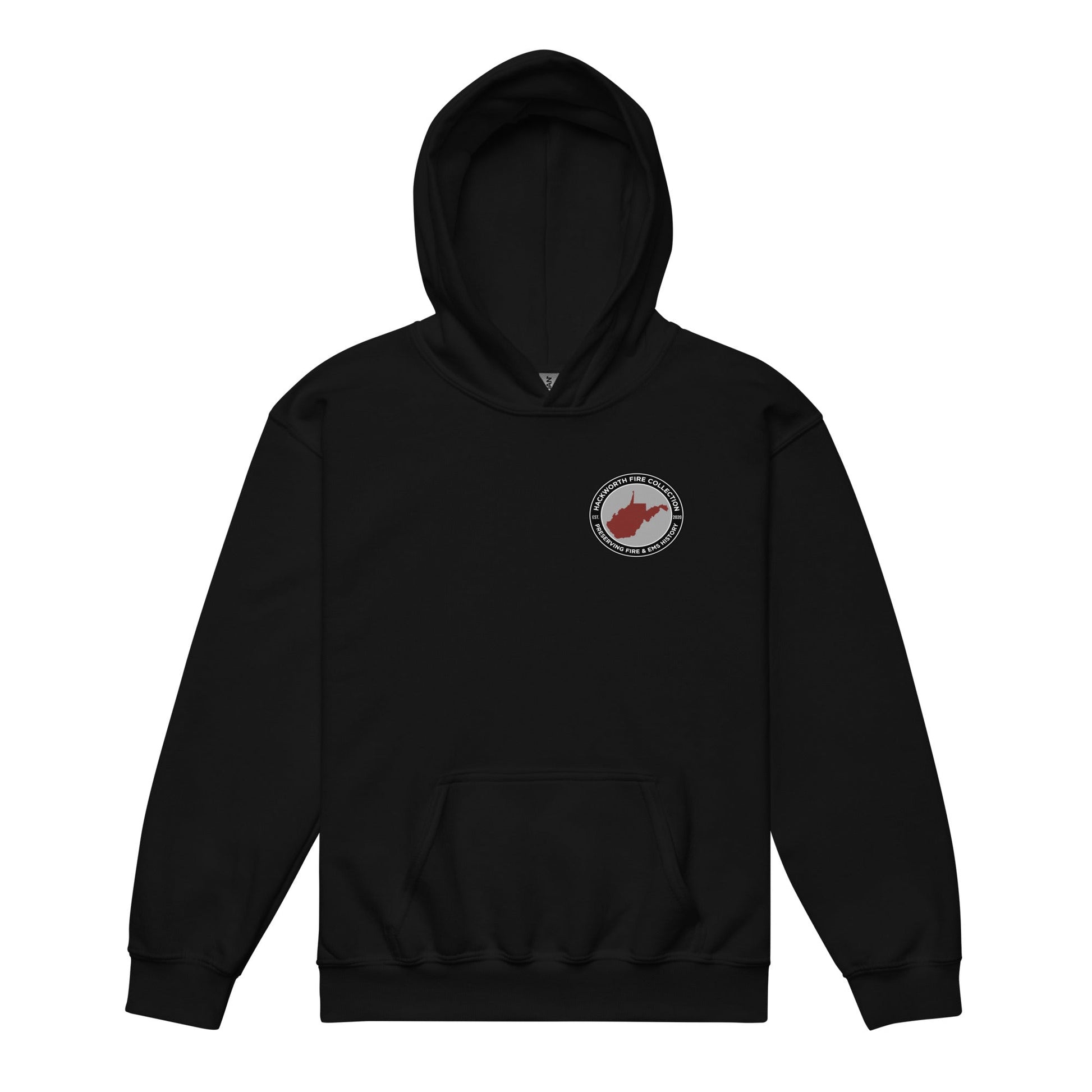 Classic | Youth Hoodie | Hackworth Fire Collection | Badge Logo
