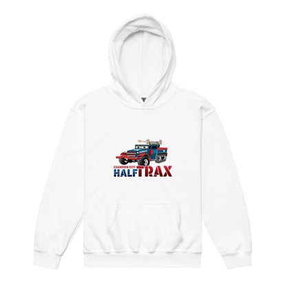 Classic | Youth Hoodie | Half Trax Baseball | Mascot Logo