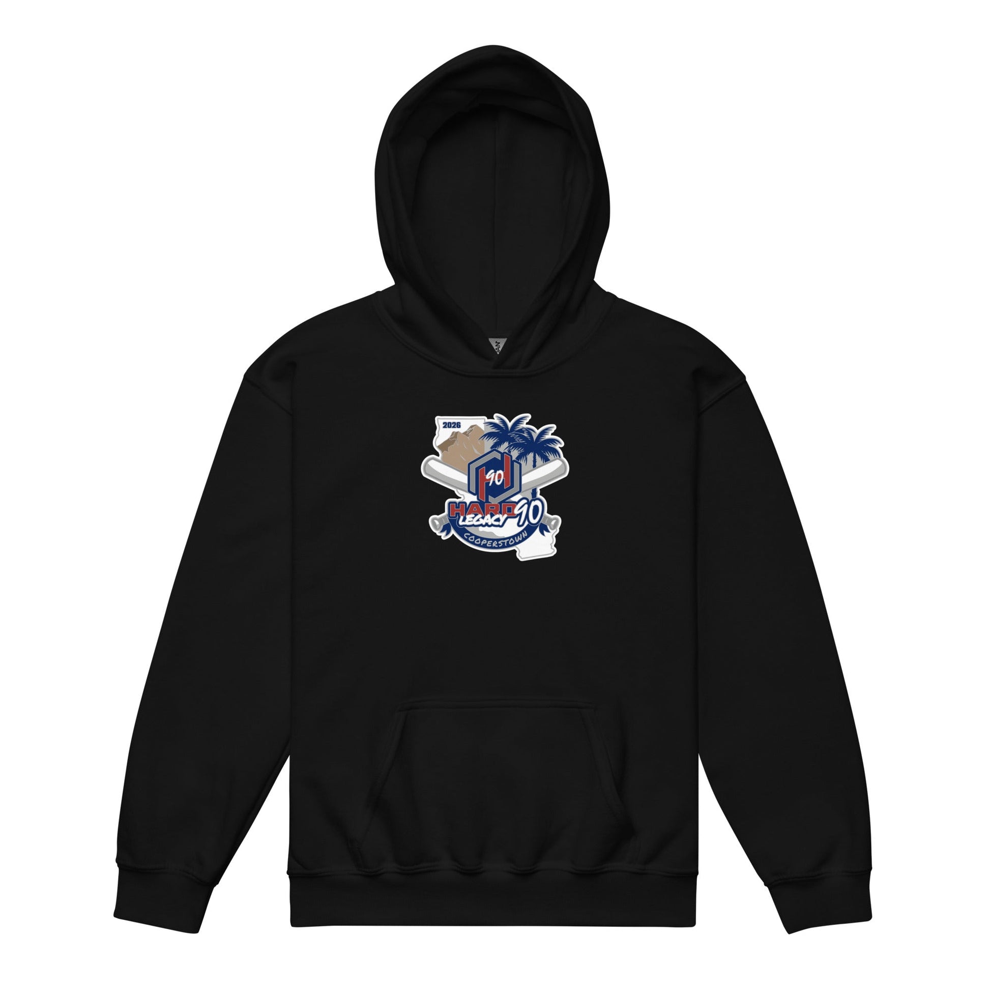 Classic | Youth Hoodie | Hard 90 Legacy | Badge Logo