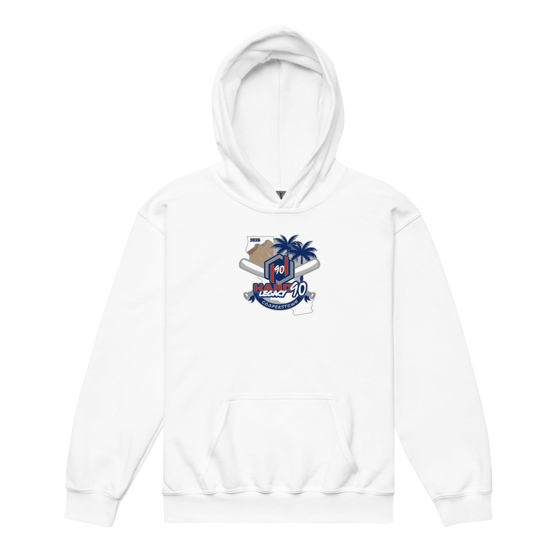 Classic | Youth Hoodie | Hard 90 Legacy | Badge Logo