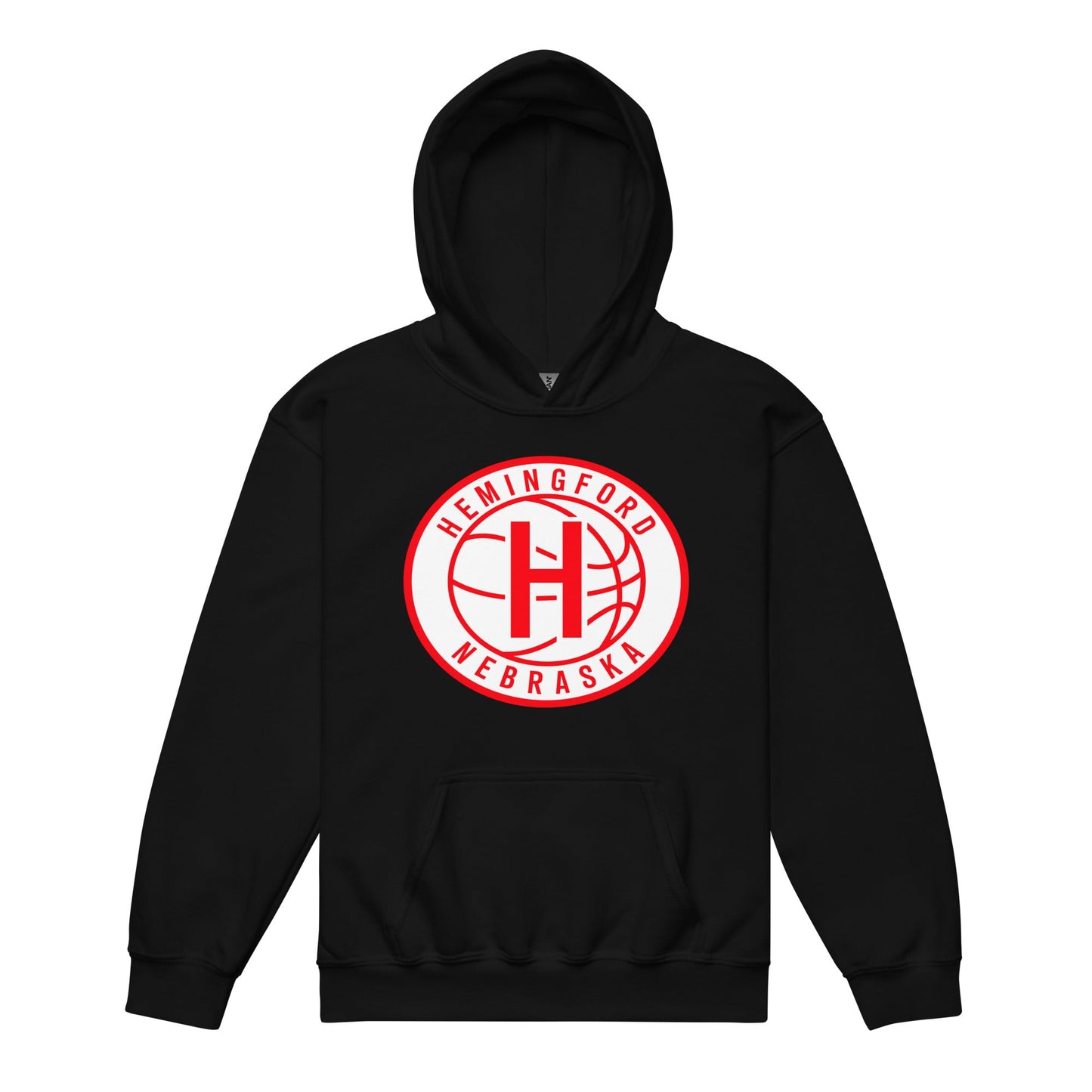 Classic | Youth Hoodie | Hemingford Bobcats | Alt Badge Logo