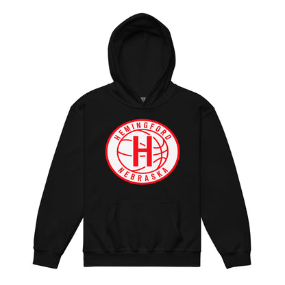 Classic | Youth Hoodie | Hemingford Bobcats | Alt Badge Logo