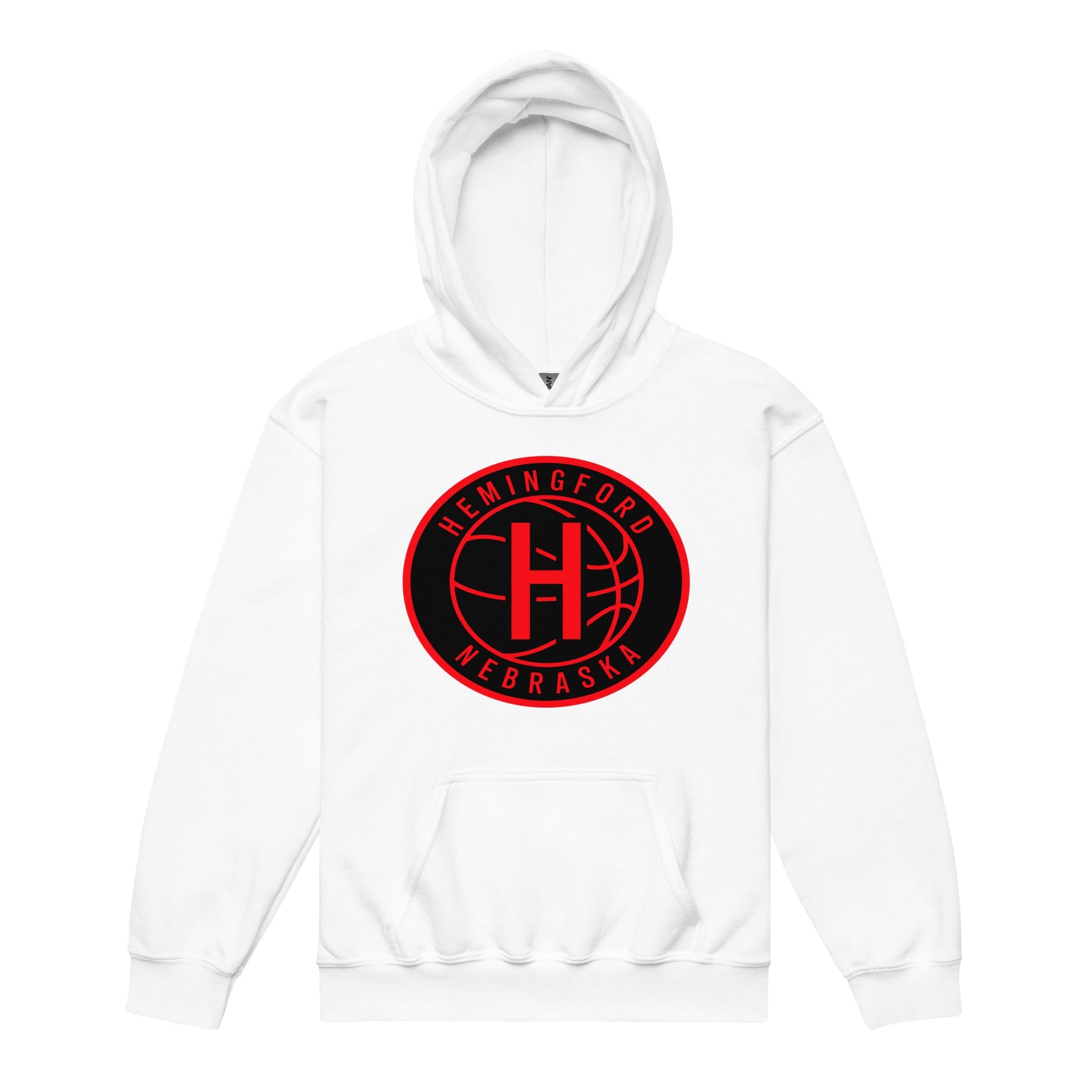 Classic | Youth Hoodie | Hemingford Bobcats | Badge Logo