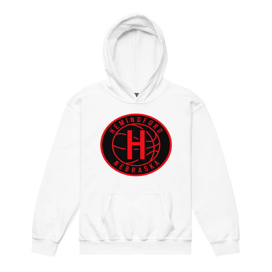 Classic | Youth Hoodie | Hemingford Bobcats | Badge Logo