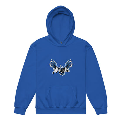 Classic | Youth Hoodie | Hi - Lyfe Basketball | Wings Logo