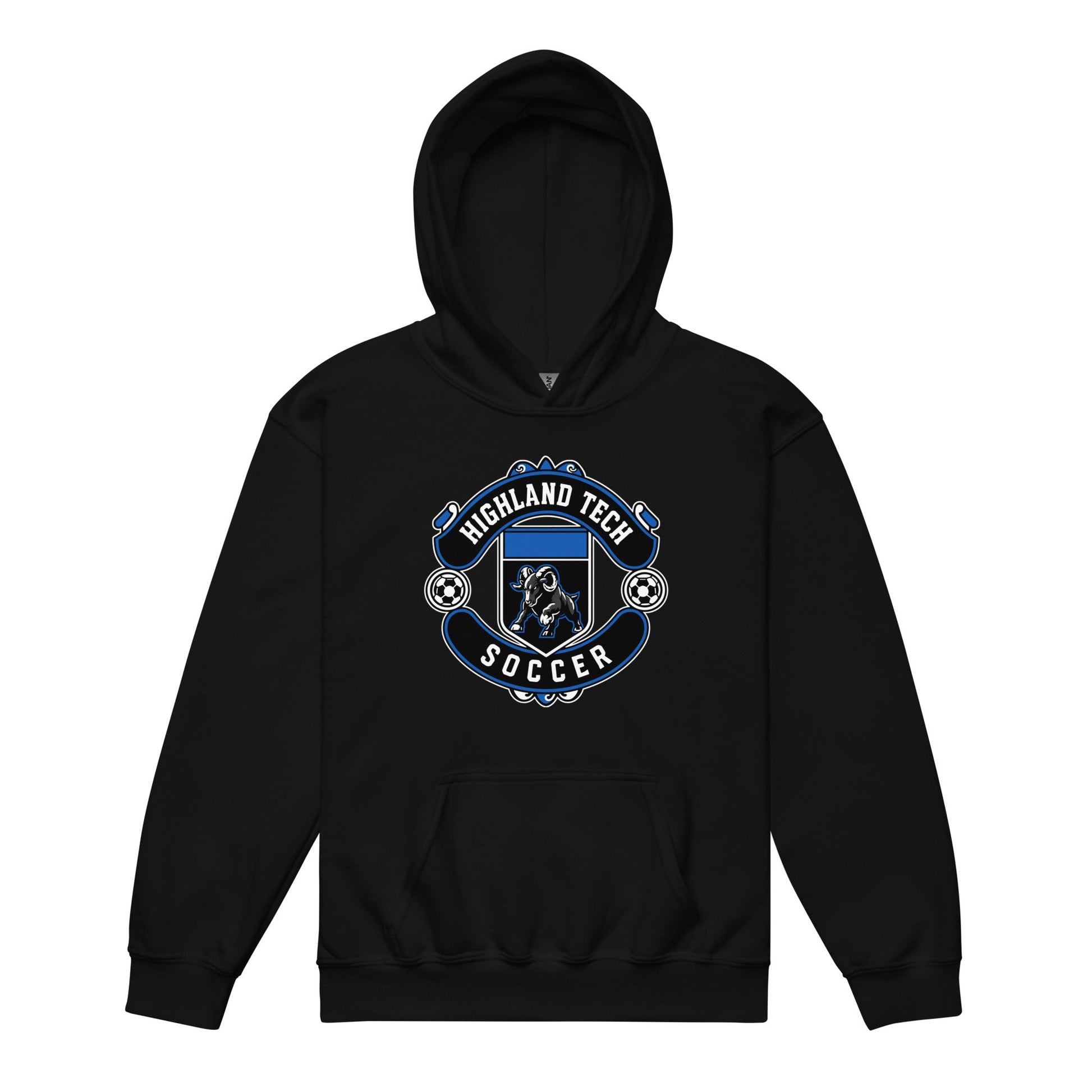 Classic | Youth Hoodie | Highland Soccer | Emblem Logo
